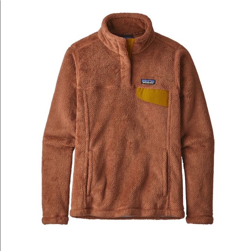 Patagonia Women’s Re-Tool Snap-T Fleece Pullover Sisu Brown/ Century Pink X-Dye